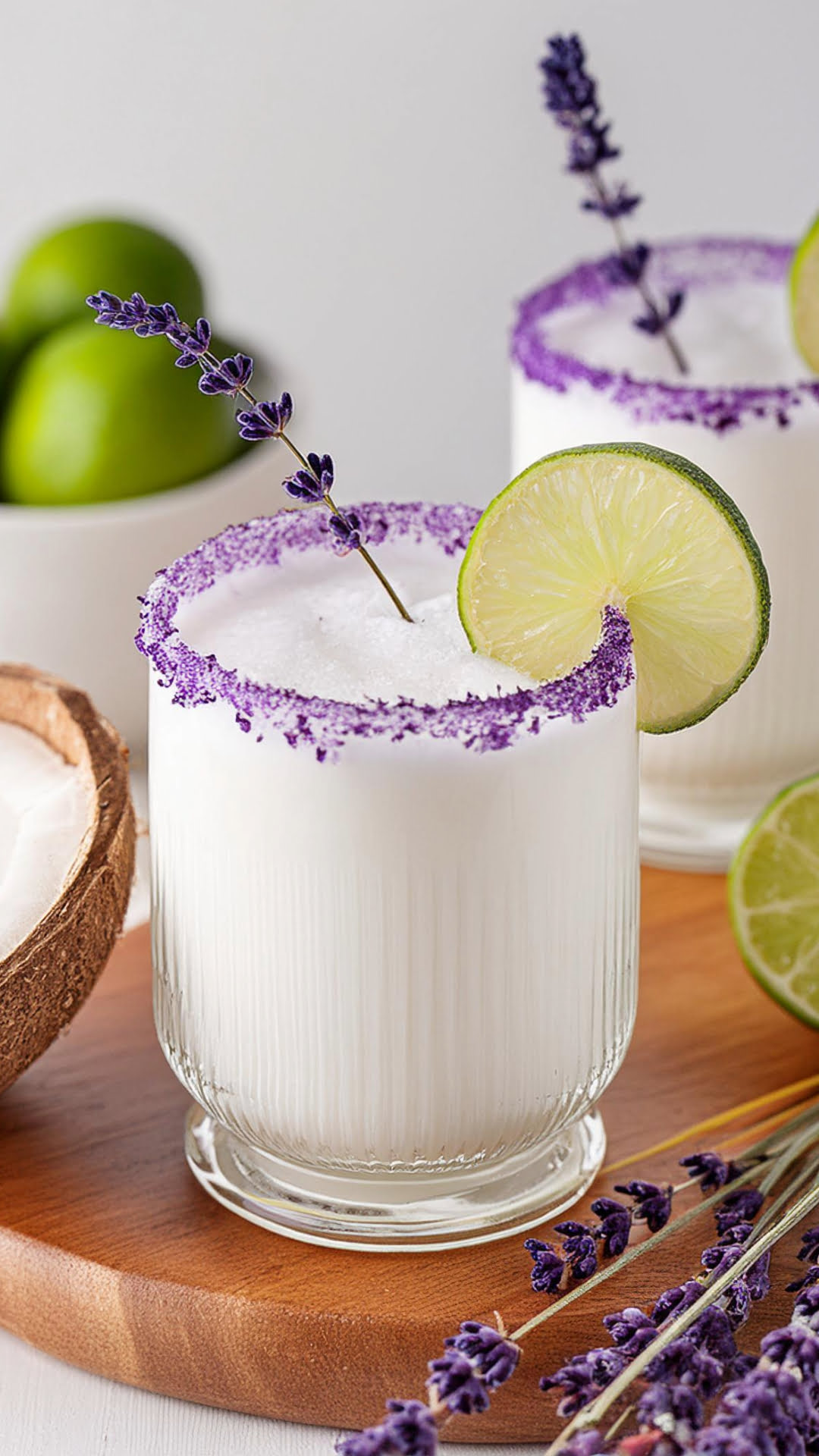 Lavender Coconut Margarita | Exotic Twist on the Classic Margarita